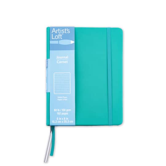 Teal Hardcover Dot Journal by Artist's Loft™ Michaels